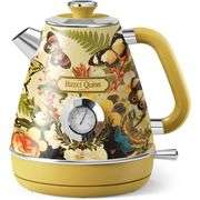 Artistic Retro Electric Kettle with Thermometer