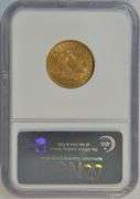 Very Choice BU 1907 US $5 Liberty Gold Piece. NGC MS63
