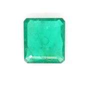 Immense! 2.57ct pendant cut Emerald with outstanding color!