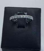 14K WHITE GOLD ETERNITY BAND