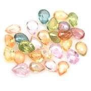 Vivid and glittering 4.67ct Songean Sapphire set