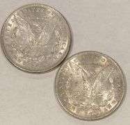 1897 & 1898 Frosty White BU Morga