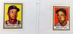 Lot of 6 Topps Baseball Trade Stamps