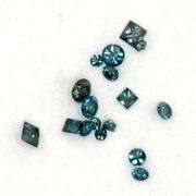 Investment grade 22.03ct set of London Blue Diamonds