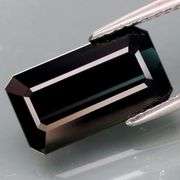 Incredible 4.62ct eye clean violet black Tourmaline!