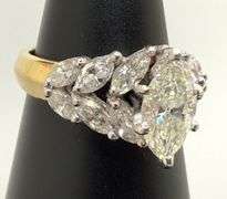 14k Gold 2.33 cttw Diamond Ring