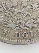 1921-S Morgan Silver Dollar, Circulated - Last Year Issue