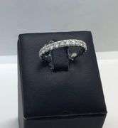 14K WHITE GOLD ETERNITY BAND