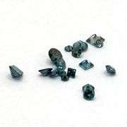 Investment grade 22.03ct set of London Blue Diamonds