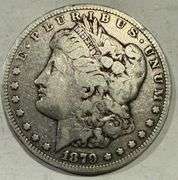 1879 CC Morgan Dollar.