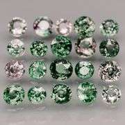 Heated only! 4.10ct round cut Australian Sapphire set!