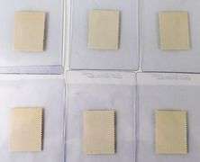 6 Topps 1962 Baseball Stamps