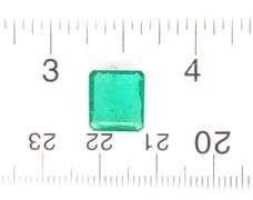 Immense! 2.57ct pendant cut Emerald with outstanding color!