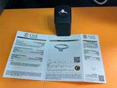 CERTIFIED BRAND NEW 14K WHITE GOLD DIAMOND ENAGAGEMENT RING