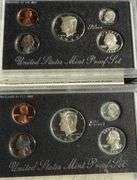 1992 &1994 US Silver Proof Sets With box and paper