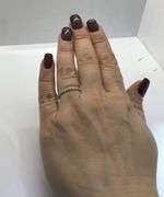 14K WHITE GOLD ETERNITY BAND