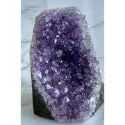 Natural Amethyst Crystal Geode Cluster