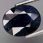 Elegant 4.48ct midnight blue Sapphire -heated only!