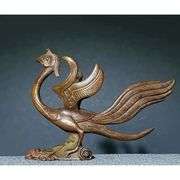 Vermilion Phoenix Bird