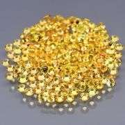 SUPERB!!! VS to eye clean 4.05ct canary yellow Sapphire set
