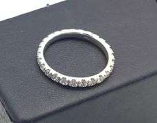 14K WHITE GOLD ETERNITY BAND