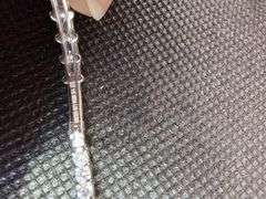 ELEGANT 14K WHITE GOLD HOOP LAB DIAMOND EARRINGS