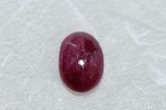 Calibrated Natural Star Ruby Cabochon