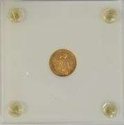 Beautiful 1915 US $2.50 Indian Gold Piece. Custom holder