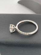 CERTIFIED BRAND NEW 14K WHITE GOLD DIAMOND ENAGAGEMENT RING