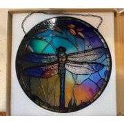 Dragonfly Stained Glass Suncatcher