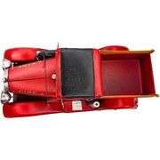 12-Inch Red Metal Pickup Truck