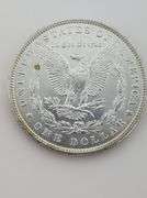 1887 Morgan Silver Dollar, Die Crack/DDO/Tone Marks