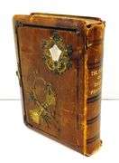 1857 Leather Prayer Book in Hebrew & English