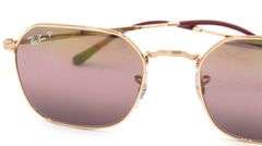 Ray Ban rose gold metal ladies sunglasses