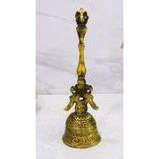 Brass Ornate Design Ceremonial Bell