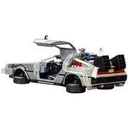 Michael J. Fox Christopher Lloyd Signed Back to the Future 1:24 DeLorean Car