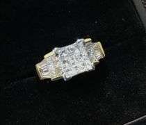 STUNNING 14K TWO TONE GOLD RING