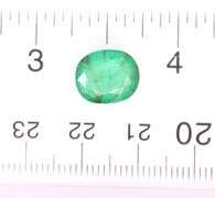 Incredible size! 4.17ct top green Zambian Emerald!