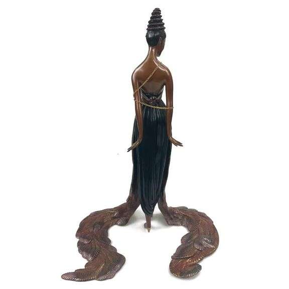 Feather Gown by Erte (1892-1990)