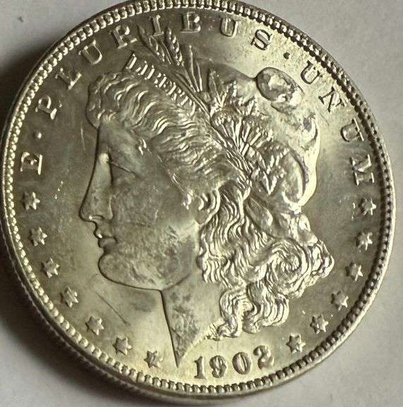 1902 O Frosty White BU Morgan