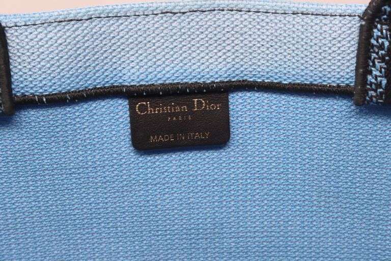 Pre owned Christian Dior medium D jungle pop book tote bag