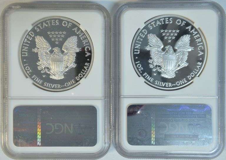 NGC PF70 ULTRA CAMEO 2012-W & 2015-W Early Releases