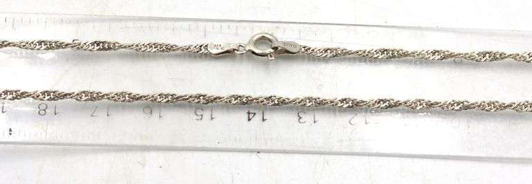 Group lot of 6 Vintage 925 sterling silver necklaces