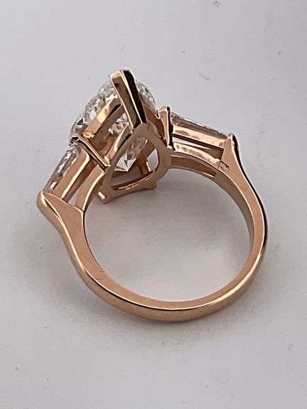 CERTIFIED BRAND NEW 14K GOLD DIAMOND ENGAGEMENT RING