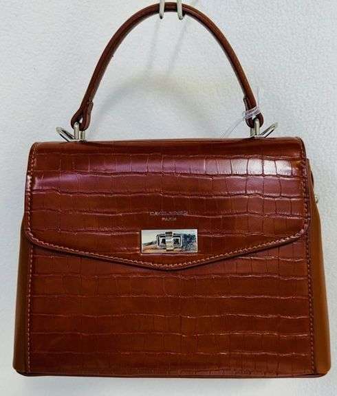 Stylish Light Brown Color Designer Bag By David Jones-Paris