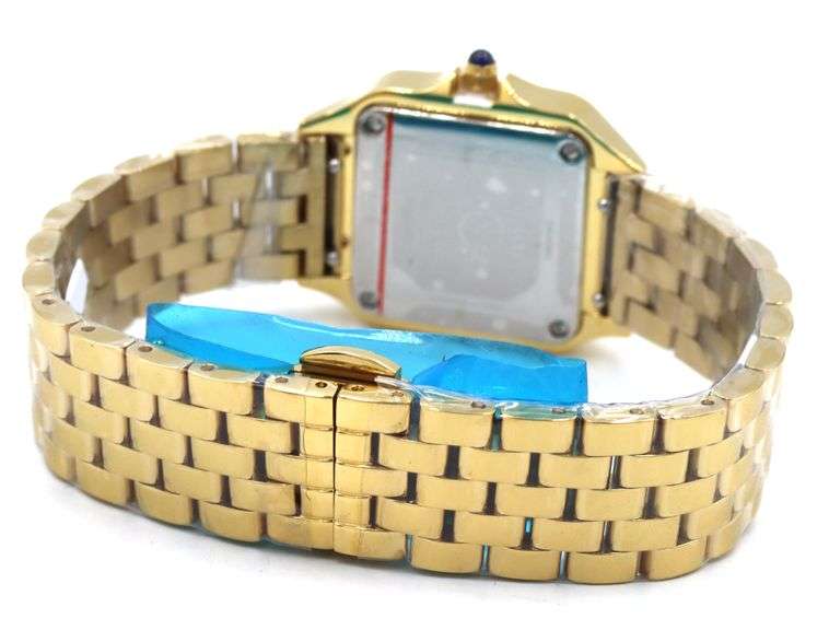 GV2 by Gevrill Milan diamond quartz white dial watch