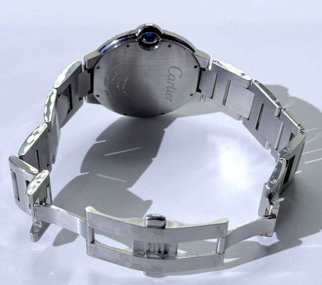 Stunning Cartier Ballon Bleu Diamond Wristwatch