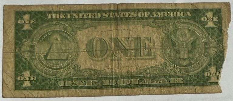 $1 1935a North Africa Silver Certificate