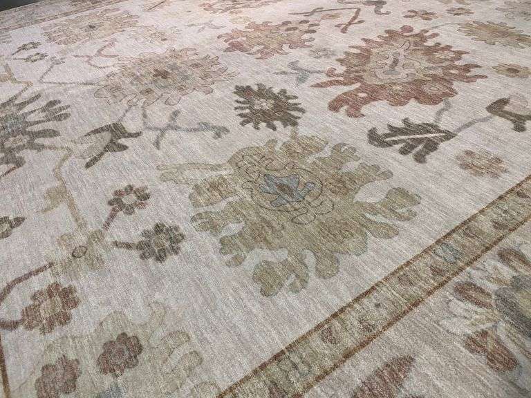 Exquisite Oushak Design rug 9x12