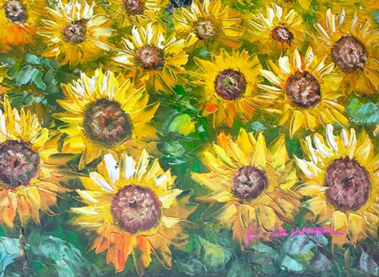 VERY  BEAUTIFUL PAINTING ON CANVAS